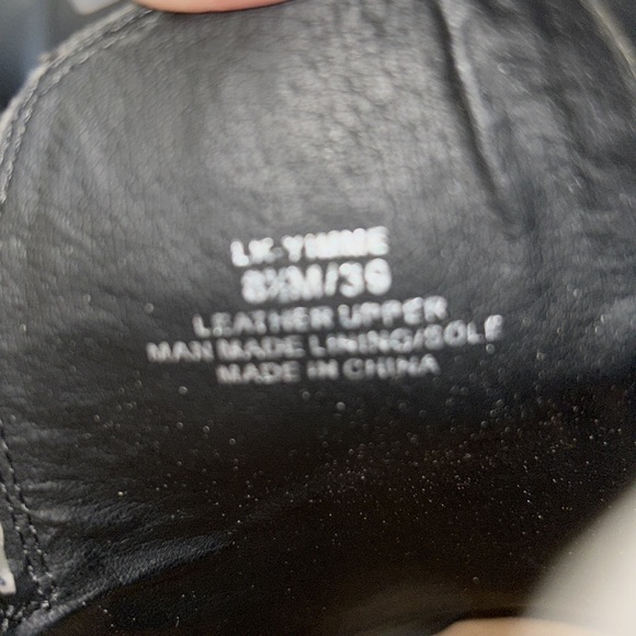 Lucky Brand Yimme Suede Wedge Bootie Black 8.5M 3.25” Wedge New - Picture 6 of 7